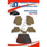 Skoda Octavia A5 2005-2012 Bej Paspas ve Bagaj Havuzu