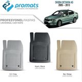 Skoda Octavia A5 2005- 2013 Oto Paspas Profesyonel 4d (Bej)