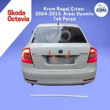 Skoda Octavia A5 Krom Bagaj Çıtası 2004-2013 Model Arası P. Çelik