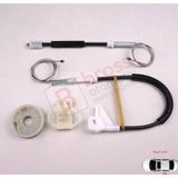 Skoda Octavia Mk1 1U 1996-2000 Makyajsiz Kasa Icin Elektrikli Arka Sol Kapi Cam Kriko Tamir Seti