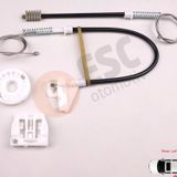 Skoda Octavia Mk1 1U 2001-2010 Makyajli Kasa Icin Elektrikli Arka Sol Kapi Cam Kriko Tamir Seti