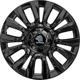Skoda Rapid 15 Inç Jant Kapağı Amblemli Piano Black 4 Adet 1 Takım 206