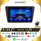 Skoda Rapid 2013-2020 Model 4GB + 64GB Android 13 Kablosuz Carplay Navigasyon Multimedya Sistemi