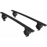Skoda Rapid (Nh1) 2012-2019 Arası ile Uyumlu Ace-4 Ara Atkı Tavan Barı Siyah 2 Adet