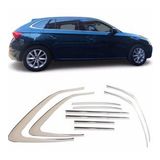 Skoda Scala Cam Çıtası Çerçevesi Komple Set Kromu Nikelajı
