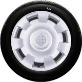 Skoda SKS-SJS 206 14 İnç 4 Adet Kırılmaz Jant Kapağı
