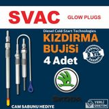 Skoda Superb 1.9 TDi SVAC Kızdırma Bujisi 005-2008 4 ADET