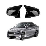 Skoda SuperB 2015- Araca Özel Batman Yarasa Ayna Kapağı Pianoblack
