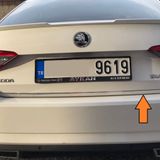 Skoda süperb bagaj alt çıtası nikelajı krom 2015+