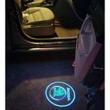 Skoda Superb Uyumlu Kapı Altı Logo Araç 3D Gölge Light