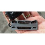 Skoda Uyumlu Ön Izgara Tasarımlı 3D Anahtarlık - Araca Özel Tasarım Oto Aksesuar Hediyelik
