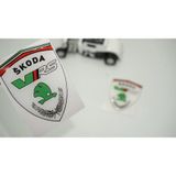 Skoda Vrs Logo Kelebek Cam Çamurluk Yanı Damla Silikon Amblem