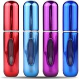 Skogfe Taşınabilir Mini Doldurulabilir Parfüm Atomizer Şişesi, Atomizer Parfüm Şişesi, Doldu - Çok Renkli