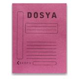 Skops 153-K-191 Tam Kapak Karton Dosya Pembe 50LI-P