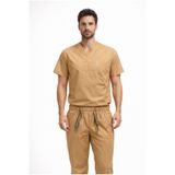 SKORMED Unisex Medikal Forma Takımı, V Yaka, Cepli, Hemşire & Doktor Üniforması