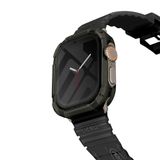 SKRM APPLE WATCH ULTRA, KURONO 49MM (Koyu Zeytin) ile uyumlu SKINARMA saat kılıfı