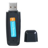 skrskr Mini taşınabilir USB ses kayıt cihazı şarj edilebilir U-Disk kayıt cihazı tek tuşlu kayıt hafızası desteği 1-32G TF kartı toplantı için