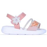 Skuaıter 8110 Barbie Taşlı Kız Çocuk Sandalet - Pembe