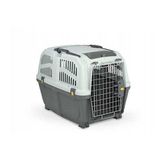 Skudo 8 Iata Tekerleksiz Plastik 118x81x88 cm Kedi ve Köpek Taşıma Kafesi