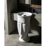 Skull Beyaz Monoblok Lavabo