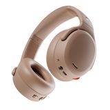Skullcandy Crusher ANC 2 Bluetooth Gürültü Önleyici Kulaklıklar 50 Saat Pil Ekstra Bas Teknik Kullanımı Android ve iPhone ile Mikrofonlu Kablosuz Kulaklıklar Gürültü Önleyici - Astar Tan