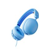 Skullcandy Grom kablolu kulak üstü kulaklık, çocuklar için, ses seviyesi sınırlaması, paylaşılabilir ses bağlantısı, mikrofon, Bluetooth cihazları ve bilgisayarlar ile uyumlu, mavi