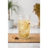 sky akrilik barok füme büyük kare meyve & salata kasesi & karıştırma kabı / 3,3 lt (cam değildir)
