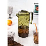 sky akrilik mürdüm 6'lı kadeh & su meşrubat kahve yanı bardağı 300 ml ( cam değildir )