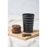 sky allegra siyah akrilik bardak | 400 ml şık ve dayanıklı meşrubat & su bardağı | cam değil, kırılmaya dirençli tekli