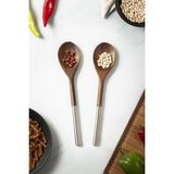 sky bambu yağdanlık altlığı çift yuvalı 9x19 cm