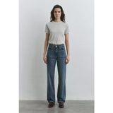 SKY Dark Shaded Classic Denim Kadın Kot Pantolon M1010627-87925