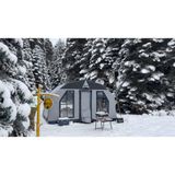 Sky Model Şişme Çadır – 4 Mevsim | 12.5 M² - Gri