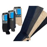 Sky Socks 4'lü Varis Seyahat Ve Uçuş Diz Altı Çorap Seti (39-42)