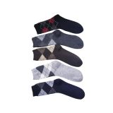 Sky Socks 5'li Ekonomik Paket Klasik Desen Erkek Soket Çorap Seti