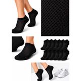 Sky Socks 5'li Erkek Bambu Konforlu Terletmez Siyah Patik Çorap Seti