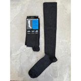 Sky Socks Seyahat ve Uçuş Diz Altı Çorap Antrasit Renk 35 - 38 Beden Anatomik Topuk ve Yumuşak Bant Özelliği