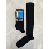 Sky Socks Seyahat ve Uçuş Diz Altı Çorap Siyah 35 - 38 Anatomik Topuk ve Yumuşak Bant Özelliği