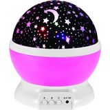 Sky Toys Pembe Star Master Renkli Yıldızlı Gökyüzü Projeksiyon Gece Lambası Pembe Plastik - Altın