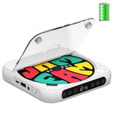 SKYANS Bluetooth 5.3 ile taşınabilir CD çalar, ev/araba için 2000 mAh şarj edilebilir CD çalar, dahili HiFi hoparlör, kulaklık, LCD ekran, CD/AUX/USB ve tekrar modlarını destekler, beyaz