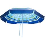 Skybelt Plaj Şemsiyesi Solmayan Kumaş 170 cm Renkli - Mavi