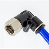 SkyCe Pnömatik Dirsek Dişi Rekor 3/8x8 mm Paket 5 Adet