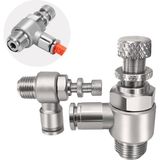 Skyce Pnömatik Metal Hız Ayar Dirsek Rekor 1/2X10 mm