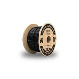 SKYCOM WowFiber 2 Core FTTH Drop Fiber Optik Kablo - Çelik Askı Telli / Siyah (1000 Metre)