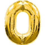 Skygo 0 Rakamlı Folyo Balon Gold Renk 40 inç