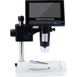 Skygo 1000 x 2.0mp USB Dijital Elektronik Mikroskop 8 LCD Ekran VGA Büyüteç Dm4-S - Tek Ebat