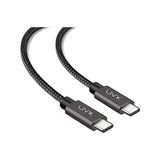 Skygo 100W 5A Type C To Type C Hızlı Şarj ve Data Kablosu Halat Örgülü Space Gray Mbt (50 Cm) - 1 GB - 00-Siyah - Beyaz - Option-1