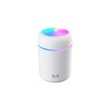 Skygo 300 ml Mini USB Hava Nemlendirici ve Buhar Makinesi - LED Işıklı Taşınabilir Koku Giderici Masaüstü Difüzör, Ev, Ofis ve Araç Içi Nemlendirici - Option-1