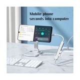 Skygo 4 Port USB Çoklayıcı ve Type-C Adaptör – 2 In 1 Multi USB 3.0 Hub, MacBook Pro/air ve Type-C Cihazlar ile Uyumlu, Otg Destekli USB Dönüştürücü - 1 GB - 00-Siyah - Beyaz - Option-1