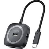 Skygo 4 Portlu Type-C To USB 3.0 Çoklayıcı Hub - 1 GB - 00-Siyah - Beyaz - Option-1