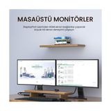 Skygo 4K 30Hz Displayport To HDMI Dönüştürücü Kablo 1.5 Metre - 1 GB - 00-Siyah - Beyaz - Option-1